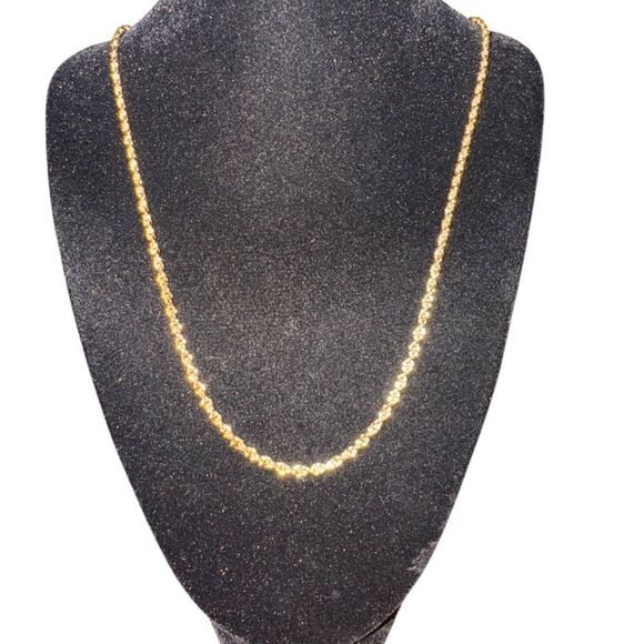 And Now This 18k Gold Over Brass 24” Chain - Picture 1 of 4